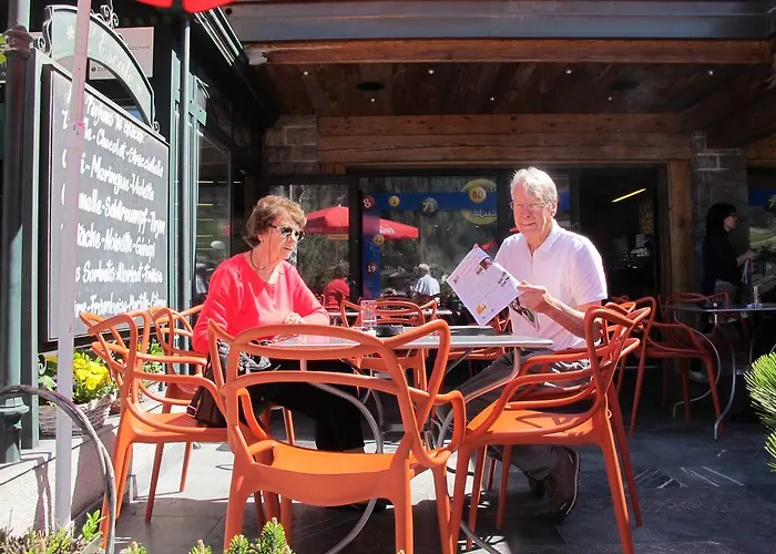 Restaurant L'escale Отель Вербье